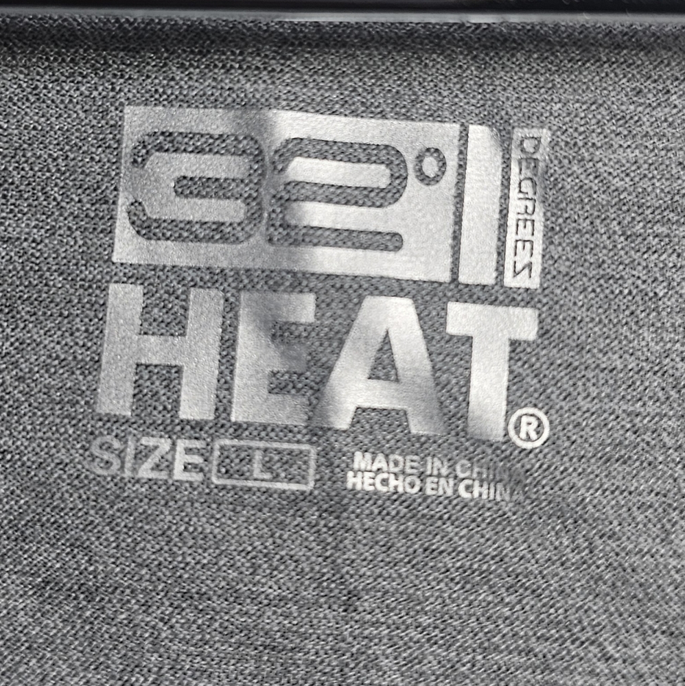 32° Degrees Women's Heat, 2 Pack Long Sleeve White/Gray - Picture 6 of 10